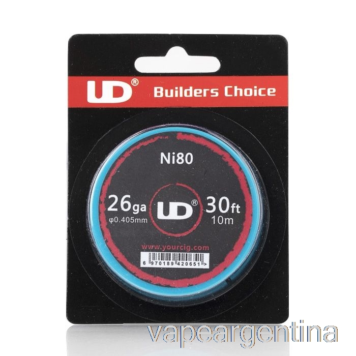 Cable Resistencia Ud Youde 26 Ga - Nicromo 80 Vape Descartable